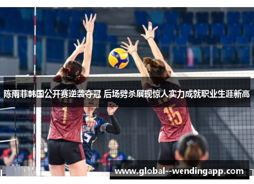 陈雨菲韩国公开赛逆袭夺冠 后场劈杀展现惊人实力成就职业生涯新高